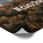 Schloss Neuschwanstein Deutschland Poster (Ecke)