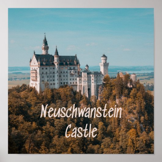 Schloss Neuschwanstein Deutschland Poster (Vorne)
