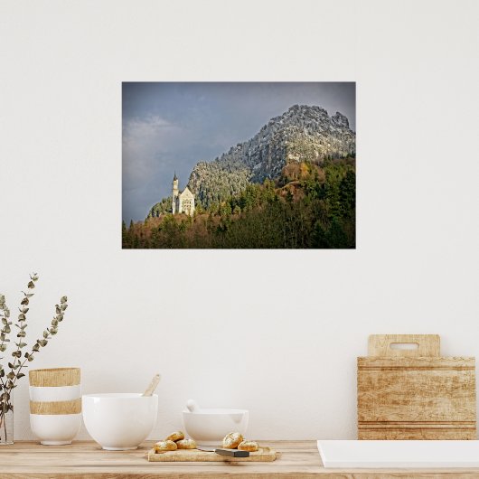 Schloss Neuschwanstein - Deutschland - Poster (Küche)