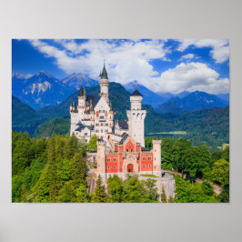 Schloss Neuschwanstein Deutschland Poster