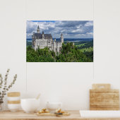 Schloss Neuschwanstein Deutschland Poster (Küche)