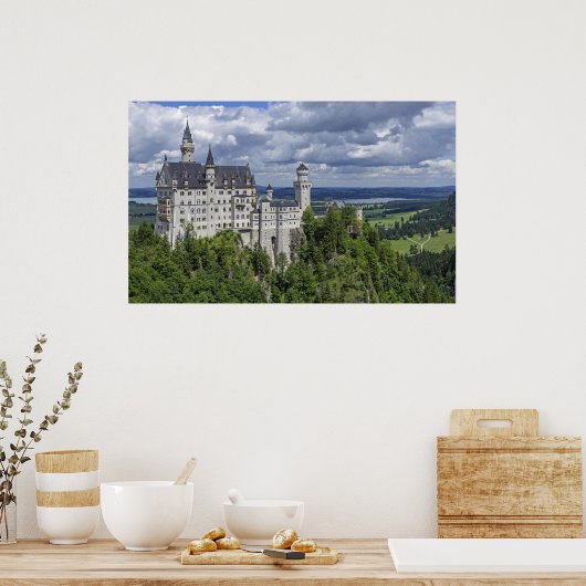 Schloss Neuschwanstein Deutschland Poster (Küche)