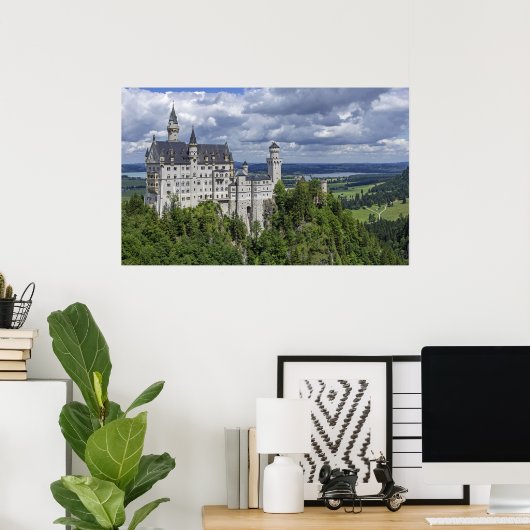 Schloss Neuschwanstein Deutschland Poster (Heimbüro)