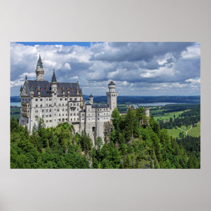 Schloss Neuschwanstein Deutschland Poster