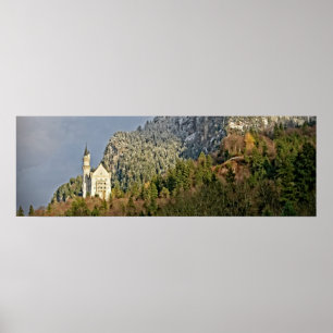 Schloss Neuschwanstein - Deutschland - Poster 36x1