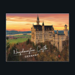 Schloss Neuschwanstein Deutschland Postkarte<br><div class="desc">Schloss Neuschwanstein Deutschland</div>