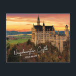 Schloss Neuschwanstein Deutschland Postkarte<br><div class="desc">Schloss Neuschwanstein Deutschland</div>
