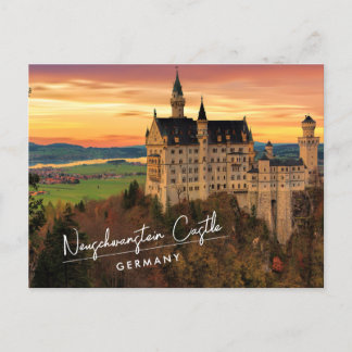 Schloss Neuschwanstein Deutschland Postkarte