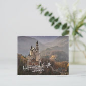 Schloss Neuschwanstein Deutschland Postkarte (Stehend Vorderseite)