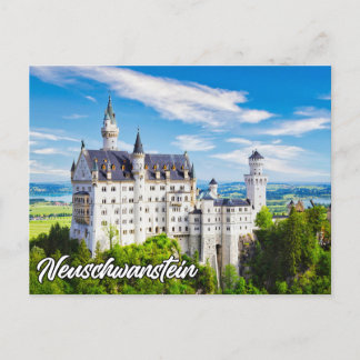 Schloss Neuschwanstein, Deutschland Postkarte