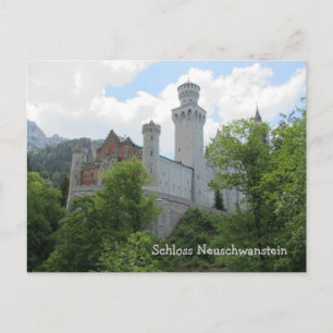 Schloss Neuschwanstein - Deutschland Postkarte