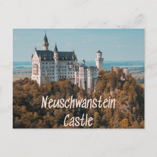 Schloss Neuschwanstein Deutschland Postkarte (Vorderseite)