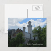 Schloss Neuschwanstein - Deutschland Postkarte (Vorne/Hinten)