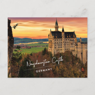 Schloss Neuschwanstein Deutschland Postkarte