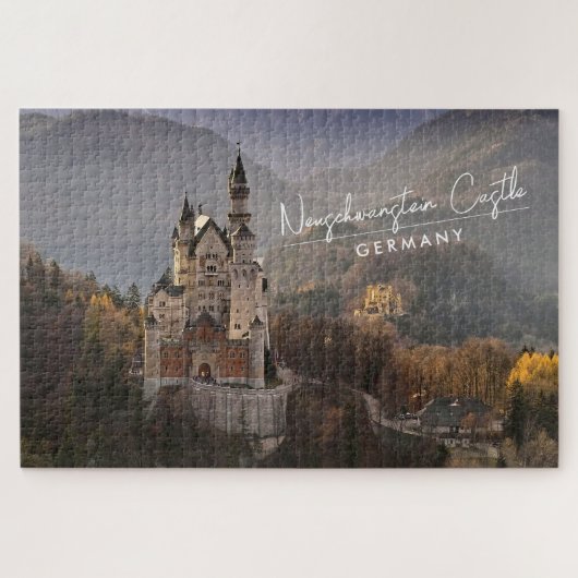 Schloss Neuschwanstein Deutschland Puzzle (Horizontal)