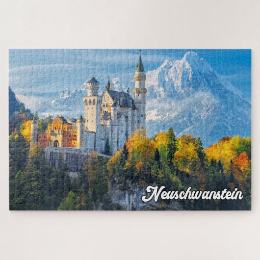 Schloss Neuschwanstein, Deutschland Puzzle (Horizontal)