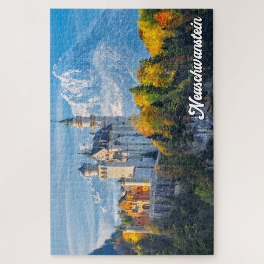 Schloss Neuschwanstein, Deutschland Puzzle (Vertikal)