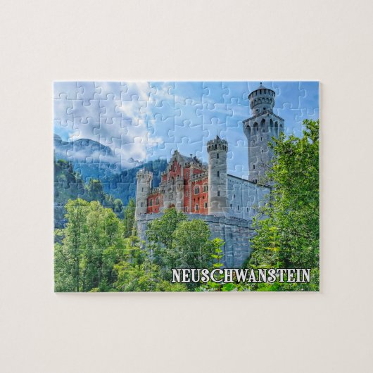 Schloss Neuschwanstein, Deutschland Puzzle (Horizontal)