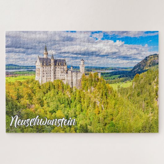 Schloss Neuschwanstein, Deutschland Puzzle (Horizontal)