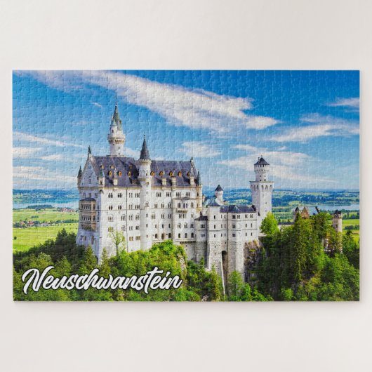Schloss Neuschwanstein, Deutschland Puzzle (Horizontal)
