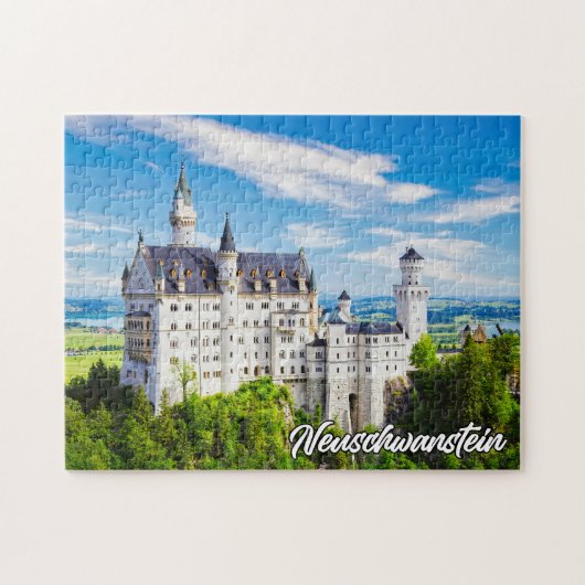 Schloss Neuschwanstein, Deutschland Puzzle (Horizontal)