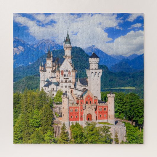 Schloss Neuschwanstein Deutschland Puzzle (Vertikal)