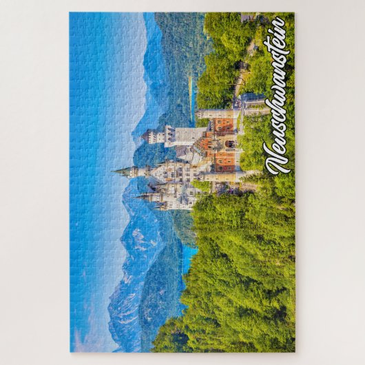 Schloss Neuschwanstein, Deutschland Puzzle (Vertikal)