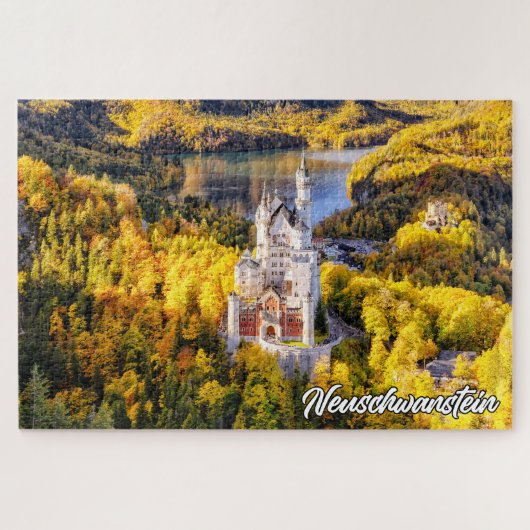 Schloss Neuschwanstein, Deutschland Puzzle (Horizontal)