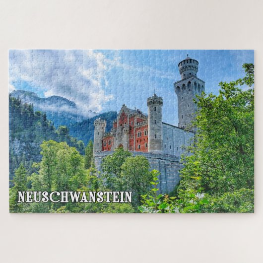 Schloss Neuschwanstein, Deutschland Puzzle (Horizontal)