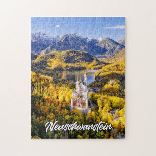 Schloss Neuschwanstein, Deutschland Puzzle