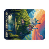 Schloss Neuschwanstein Deutschland Reisen Magnet (Horizontal)