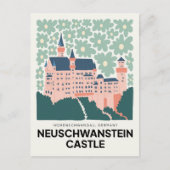 Schloss Neuschwanstein Deutschland - Reisen Postkarte (Vorderseite)