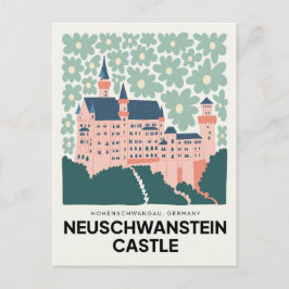 Schloss Neuschwanstein Deutschland - Reisen Postkarte