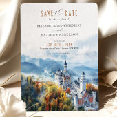 Schloss Neuschwanstein Deutschland Save the Date K Einladung