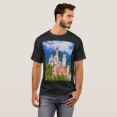 Schloss Neuschwanstein, Deutschland T-Shirt (Vorne ganz)