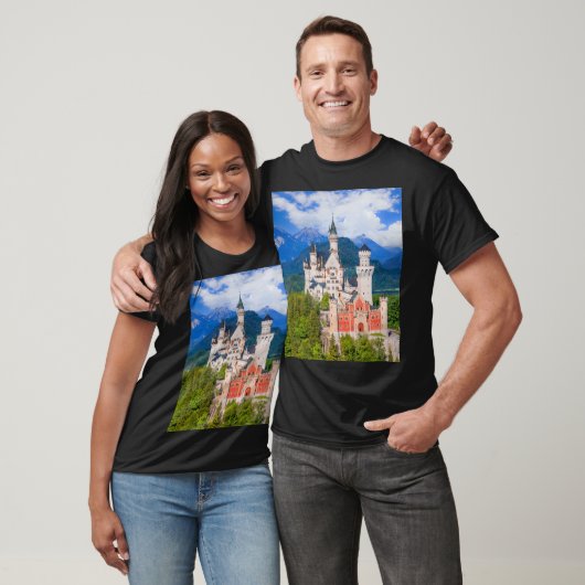Schloss Neuschwanstein, Deutschland T-Shirt (Unisex)