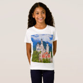 Schloss Neuschwanstein Deutschland T-Shirt (Vorne ganz)