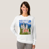 Schloss Neuschwanstein Deutschland T-Shirt (Vorne ganz)