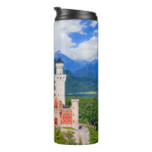 Schloss Neuschwanstein Deutschland Thermosbecher (Nach rechts gedreht)