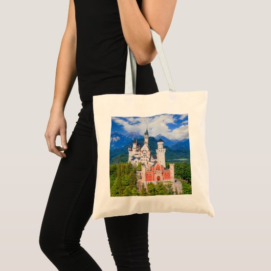 Schloss Neuschwanstein Deutschland Tragetasche (Vorderseite (Produkt))