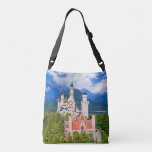 Schloss Neuschwanstein Deutschland Tragetaschen Mit Langen Trägern