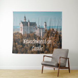 Schloss Neuschwanstein Deutschland Wandteppich