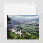 Schloss Neuschwanstein Feiertagspostkarte (Vorne/Hinten)