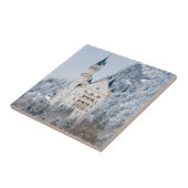 Schloss Neuschwanstein Fliese (Seite)