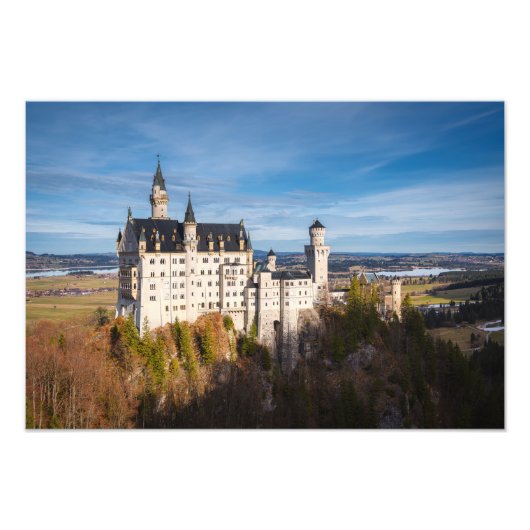 Schloss Neuschwanstein Fotodruck (Vorne)