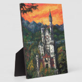 Schloss Neuschwanstein Fotoplatte (Seite)