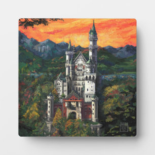 Schloss Neuschwanstein Fotoplatte