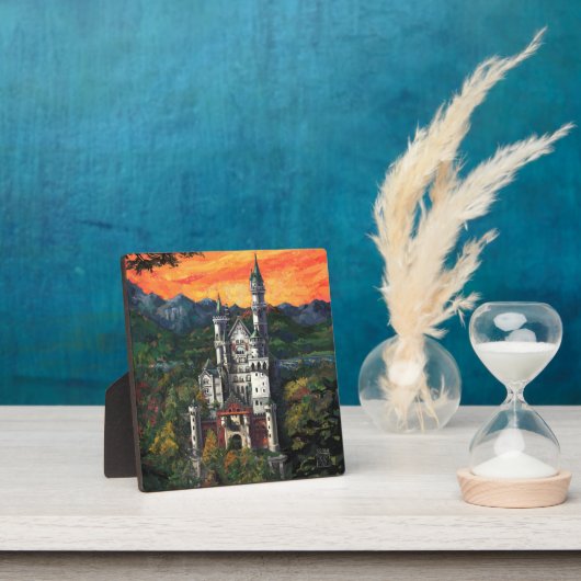 Schloss Neuschwanstein Fotoplatte (InSitu)