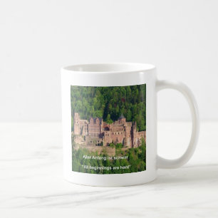 Schloss Neuschwanstein Frankfurt & Deutscher Kurs Kaffeetasse
