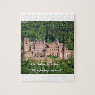 Schloss Neuschwanstein Frankfurt & Deutscher Spruc Puzzle